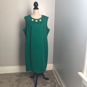 Plus Size Calvin Klein Scuba Dress